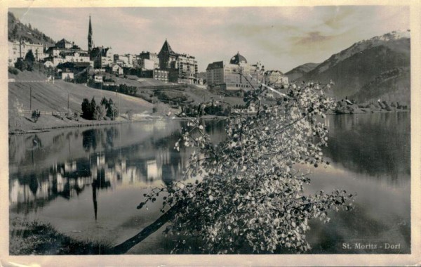 St.Moritz, Dorf Vorderseite