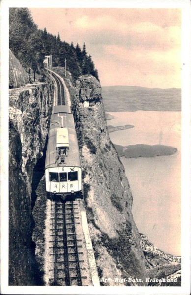 Arth-Rigi-Bahn, Kräbelwand Vorderseite