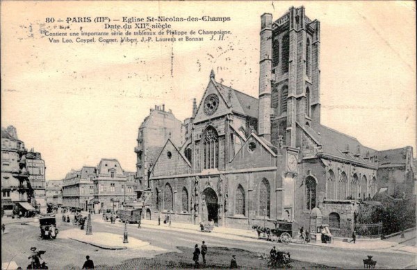 St-Nicolas-des-Champs (Paris) Vorderseite