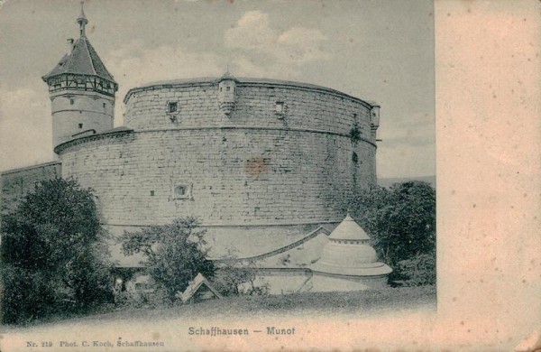 Schaffhausen, Munot Vorderseite