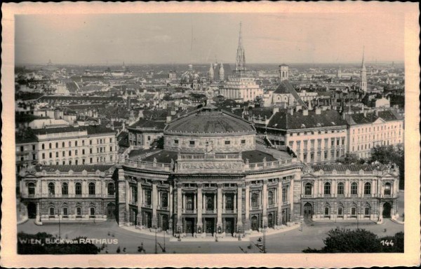 Wiener Rathaus Vorderseite