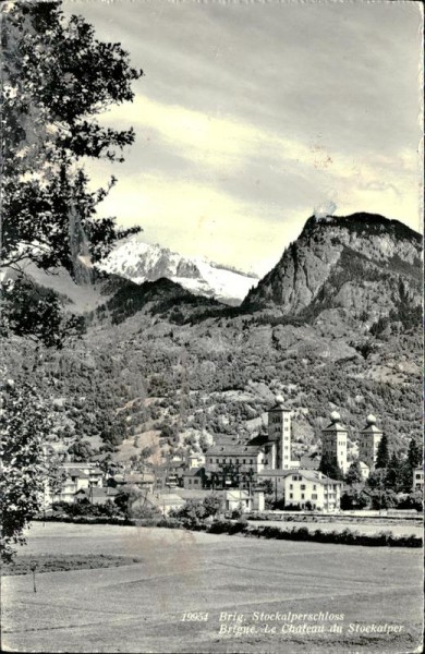 Brig/Stockalperschloss Vorderseite