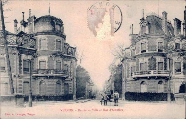 Vernon - Entrée de Ville et Rue d'Albuféra Vorderseite