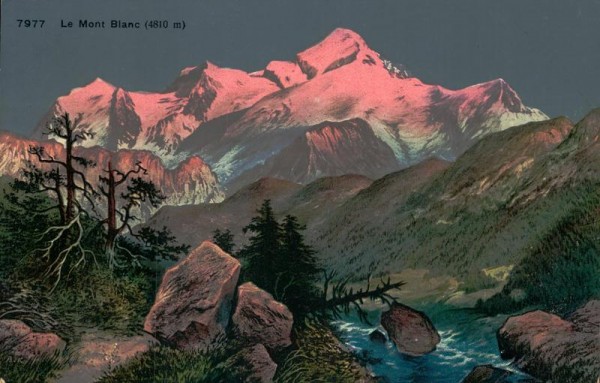 Mont Blanc Vorderseite