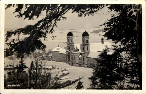 Kloster Einsiedeln Vorderseite