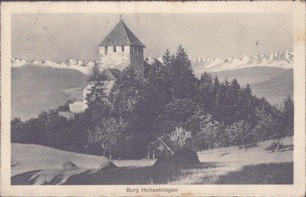 Stein am Rhein, Burg Hohenklingen Vorderseite
