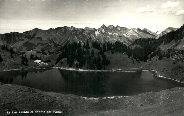 Le Lac Lioson et Chaine des Vanils Vorderseite