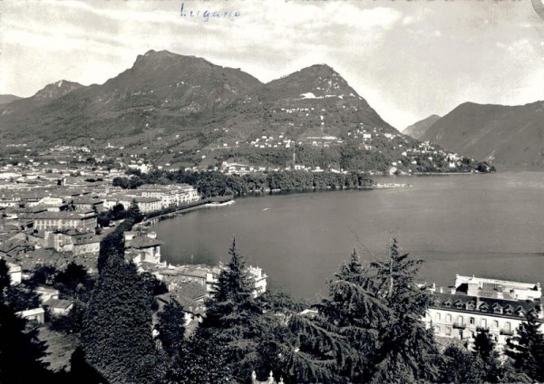 Lugano. Monte Brè Vorderseite