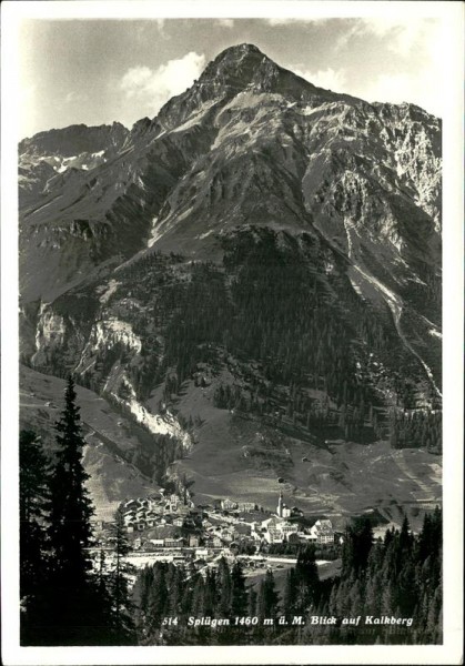 Splügen Vorderseite