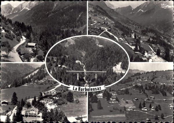 La Barboleusaz, Flugaufnahme Vorderseite