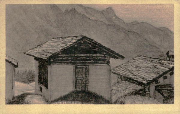 Vicosoprano, Bergell Vorderseite