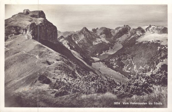 Vom Hohenkasten bis Säntis