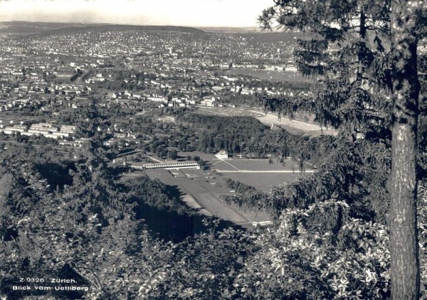 Zürich. Blick vom Uetliberg Vorderseite