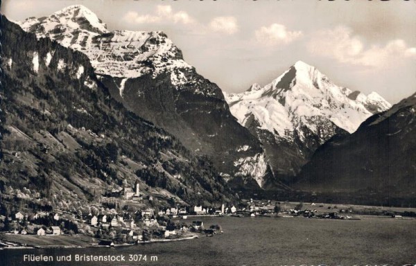 Flüelen und Bristenstock Vorderseite