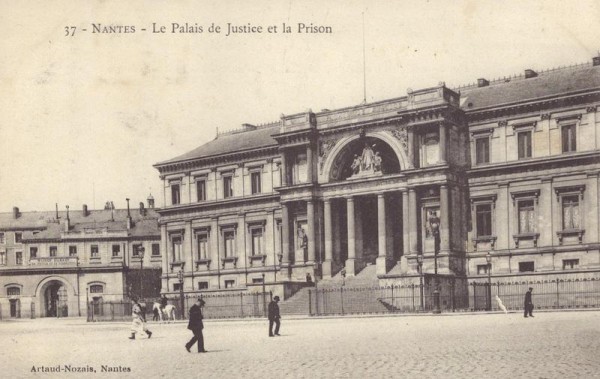 Nantes - Palais de justice de Nantes Vorderseite