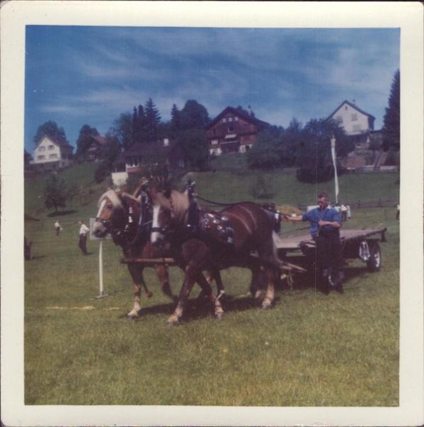 Herisau, Fahrkonkurrenz Juni 1966 Vorderseite