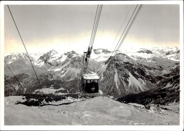 Luftseilbahn Arosa Weisshorn Vorderseite