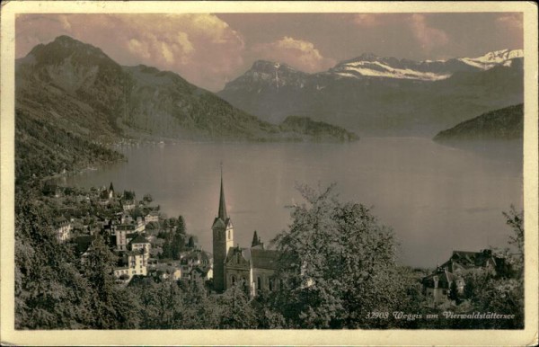 Weggis am Vierwaldstättersee Vorderseite