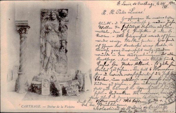 Carthage. - Statue de la Victoire Vorderseite