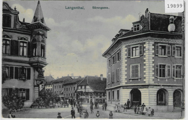 Langenthal - Bärengasse - animee belebt