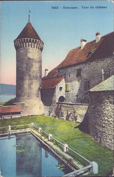 Estavayer - Tour de château