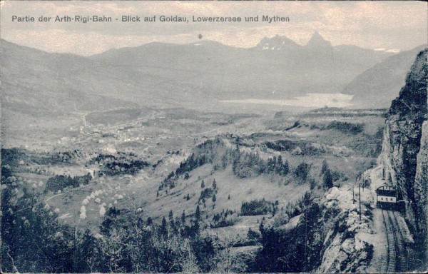 Partie der Arth-Rigi-Bahn Vorderseite