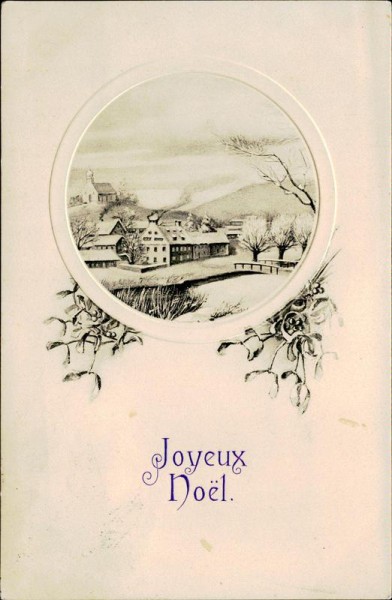 Joyeux Noël Vorderseite