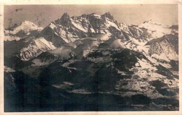 Mürtschenstock v. Bachtel aus Vorderseite