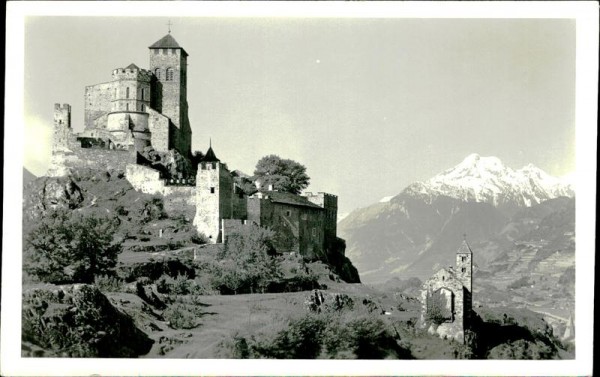 Sion. Eglise de Valère Vorderseite