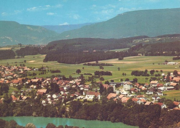 Wolfwil SO - Flugaufnahmen Vorderseite