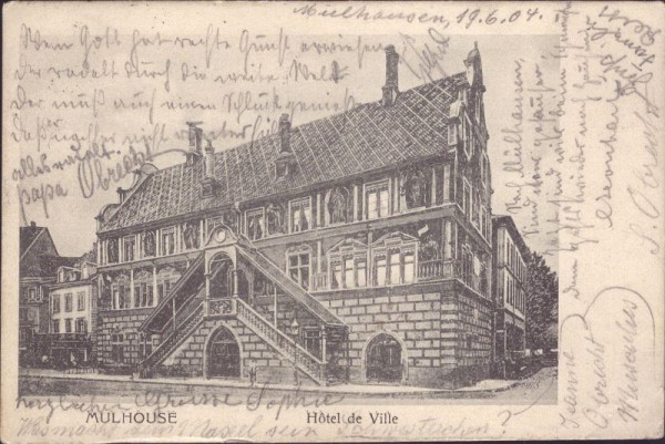 Mülhausen, Mulhouse, Hôtel de Ville