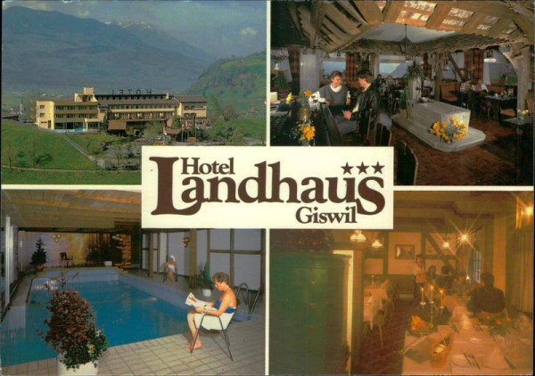 Giswil, Hotel Landhaus Vorderseite