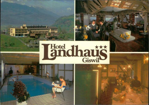 Giswil, Hotel Landhaus Vorderseite