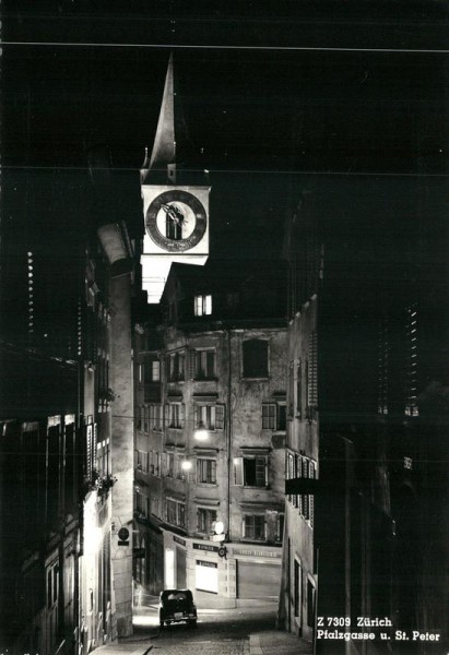 Zürich, Pfalzgasse Vorderseite
