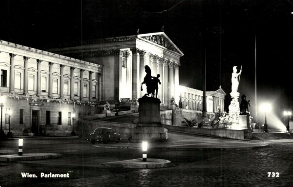 Wien, Parlament Vorderseite