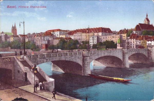 Basel - Mittlere Rheinbrücke