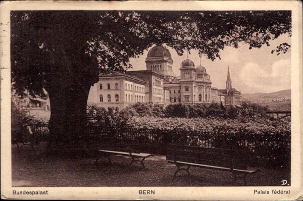 Bern, Bundespalast Vorderseite