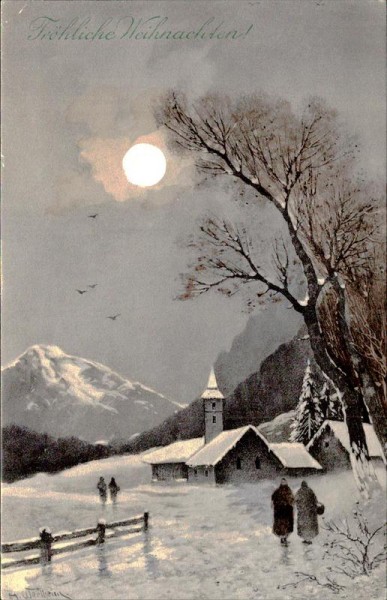 Fröhliche Weihnachten Vorderseite