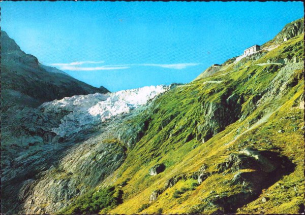 Wallis - Rhonegletscher mit Belvedere (2272m)