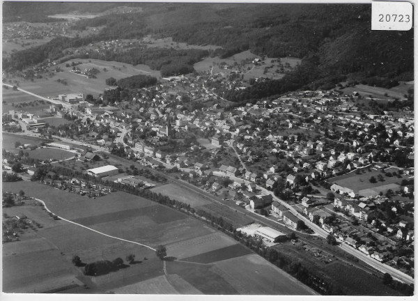 Flugaufnahme Wangen bei Olten SO