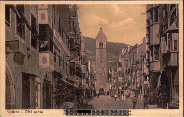 Vipiteno - Città nuova Vorderseite