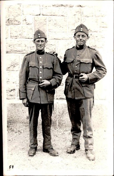 zwei Soldaten Vorderseite