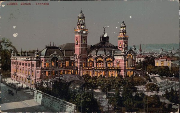 Zürich - Tonhalle Vorderseite