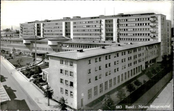 Neues Bürgerspital (Basel) Vorderseite