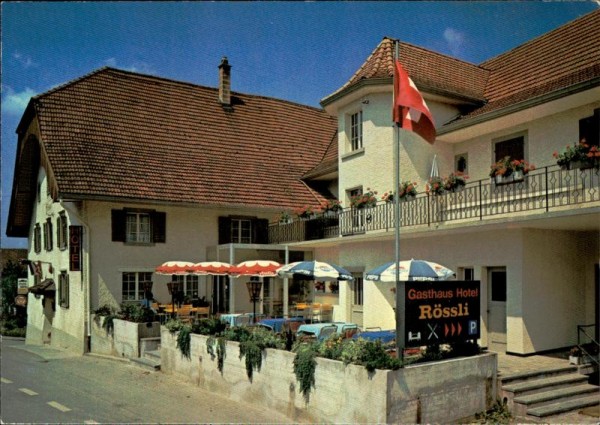 Knutwil, Hotel Rössli Vorderseite