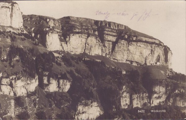 Wildkirchli, Ebenalp Vorderseite