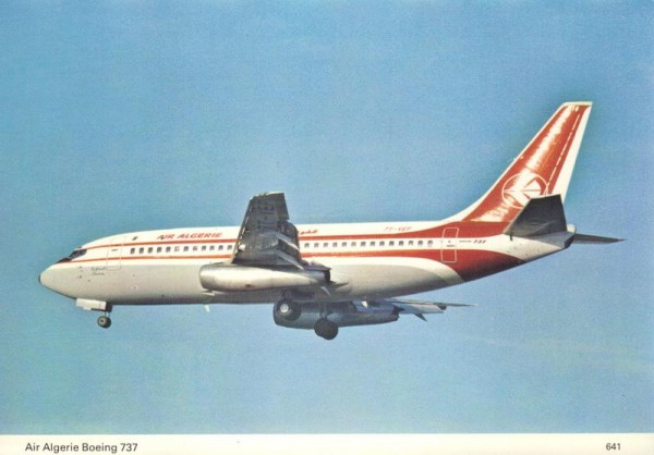 Air Algerie Boeing 7347 Vorderseite