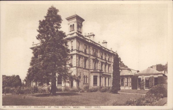 The University of the South West - Reed Hall Vorderseite