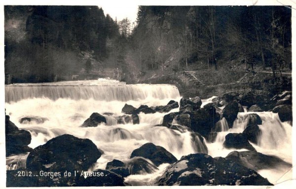 Gorges de l,Areuse Vorderseite