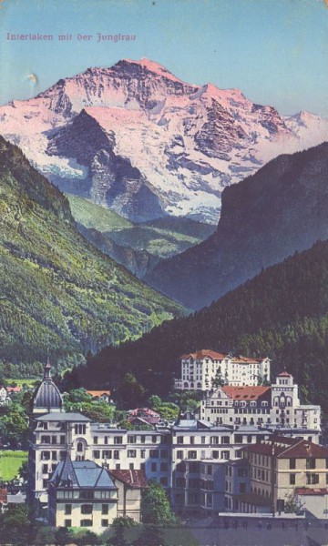 Interlaken mit der Jungfrau